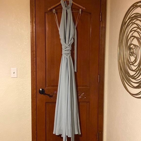 BABY BLUE LULU CUTE DRESS - Picture 2 of 7